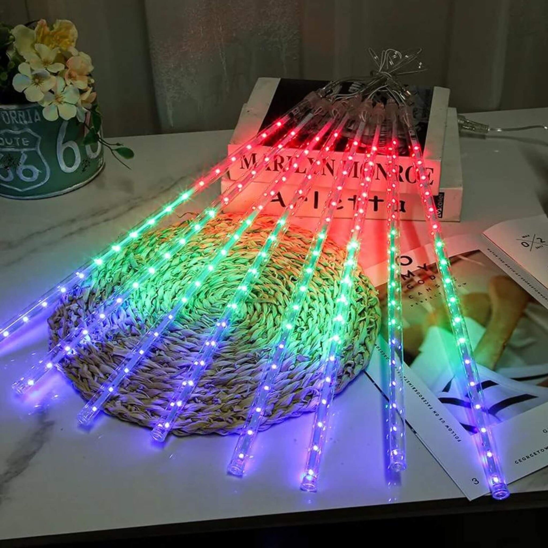 Chuva de Led Infinita Decoração de Natal Compre 1 Leve 2 - Bivolt